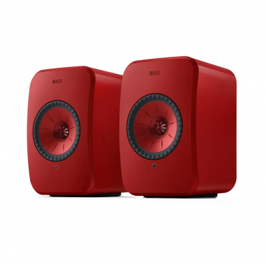 Беспроводная hi-fi акустика KEF LSX II Lava Red